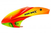Airbrush Fiberglass  Orange Caramel Canopy - BLADE 200 SRX